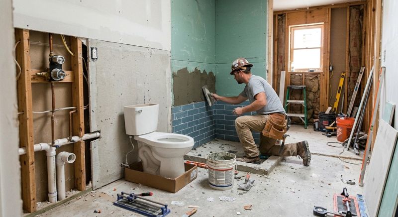 Bathroom Floor Replacement in Summerville, SC